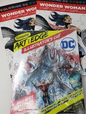 DC Comics Adult Coloring Books